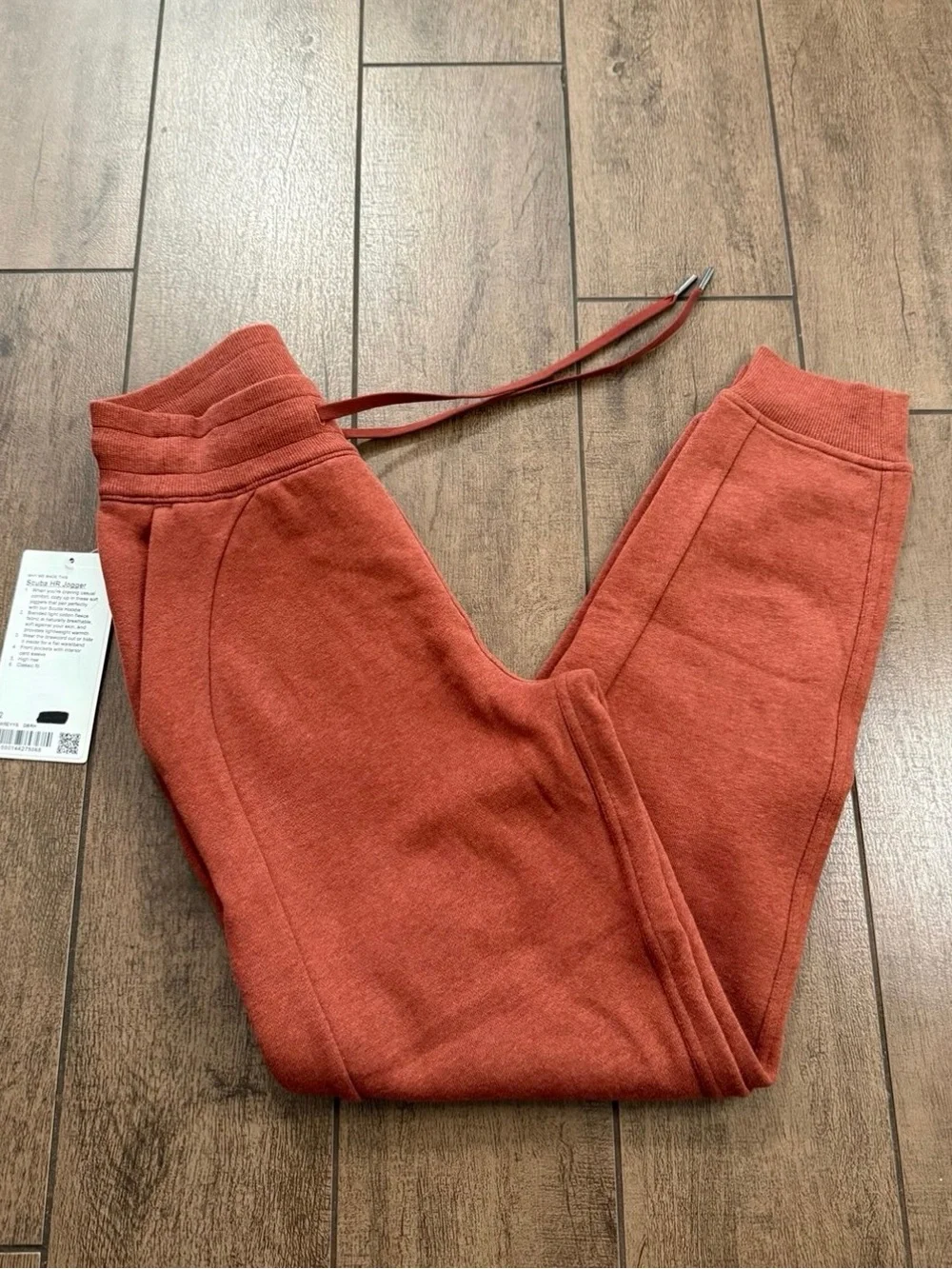 Lululemon Scubba HR Jogger LW5EYYS Colorway Burnt Orange DBRH Women's Sz 2